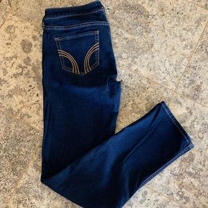 Hollister 9R straight leg jeans